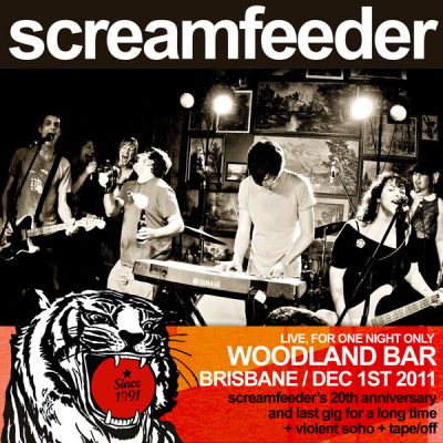 Screamfeeder live at woodland