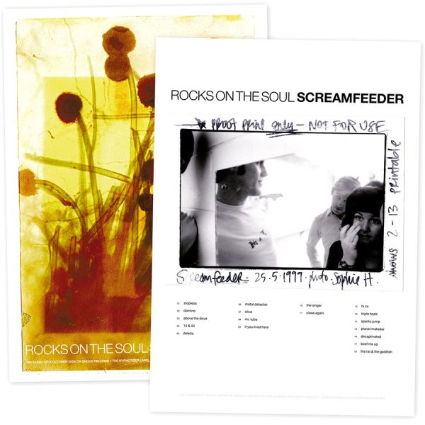 Screamfeeder Rocks on the Soul Posters