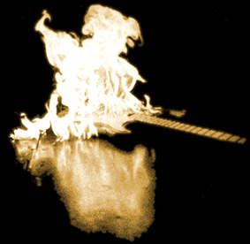 burning