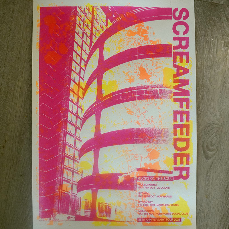 Rocks on the Soul Silk-Screened Posters